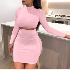 Pink Two- Piece Set